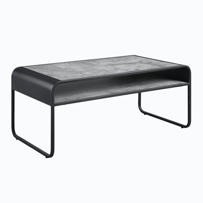Table basse, table de salle à manger multifonctionnelle, table de salon, blanc rétro