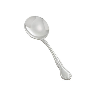 Cuillère à bouillon en acier inoxydable Chantelle, très lourd, 6 po (paquet de 12)