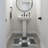 3 Pieces Machine Washable Handmade Bath Rugs