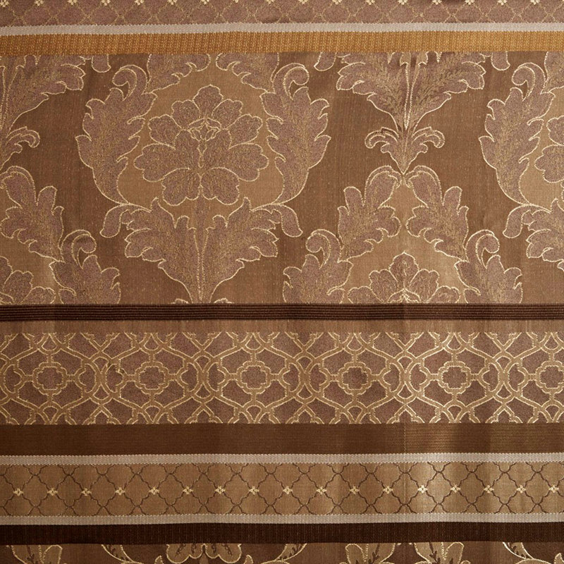 Rideau de douche jacquard