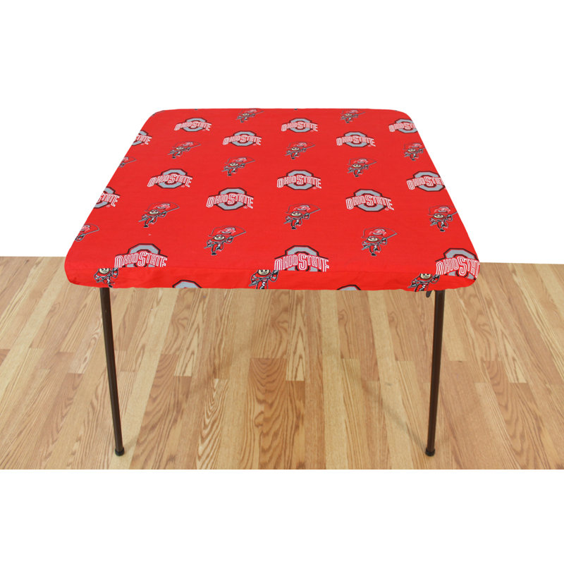 NCAA Outdoor Patio Table Cover, 33" W x 33" D, Ohio State