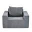 Canapé dans une boîte Canapé en mousse avec coussin, fauteuils à billes Fauteuil en mousse à haute densité pour adultes, grand canapé à billes, salon, salle de jeux