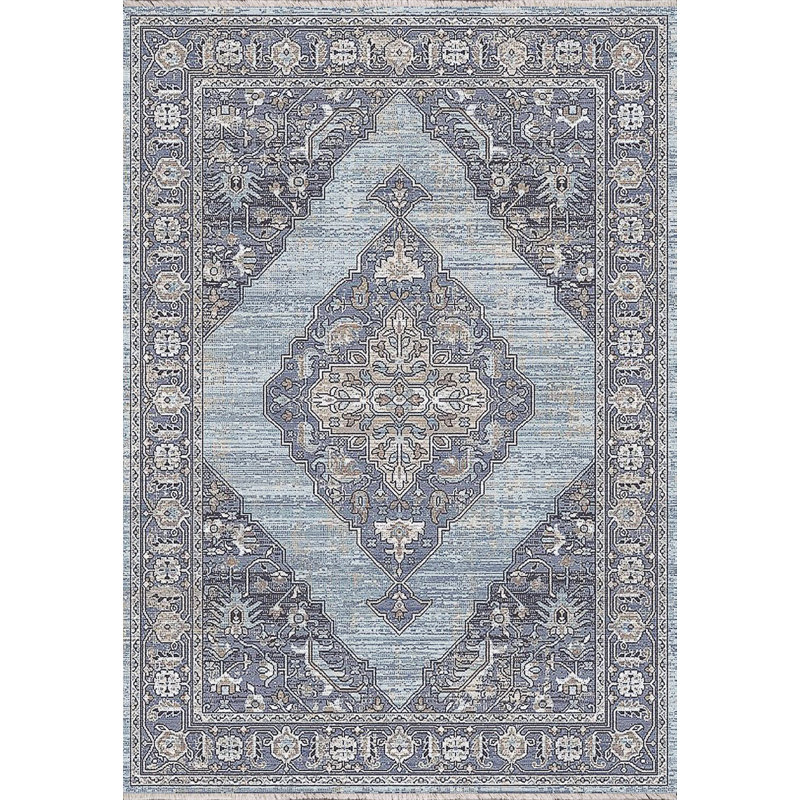 Jazz 6792-580 bleu / beige, Rectangle 9 pi x 12 pi