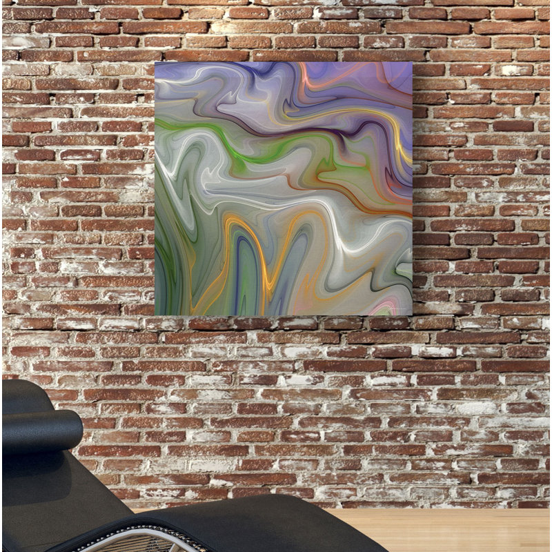 « vape i », peinture, H 32 po x l 32 po x P 1,5 po, Toile tendue