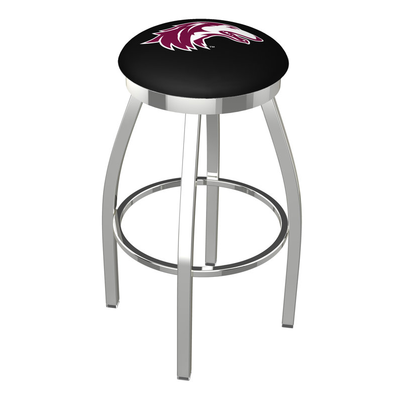 Tabouret de bar et de comptoir pivotant NCAA, Southern Illinois, Tabouret de bar (siège d'une hauteur de 30 po)