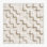 Champagne Tumbled 1x1 3-D Limestone Mosaic