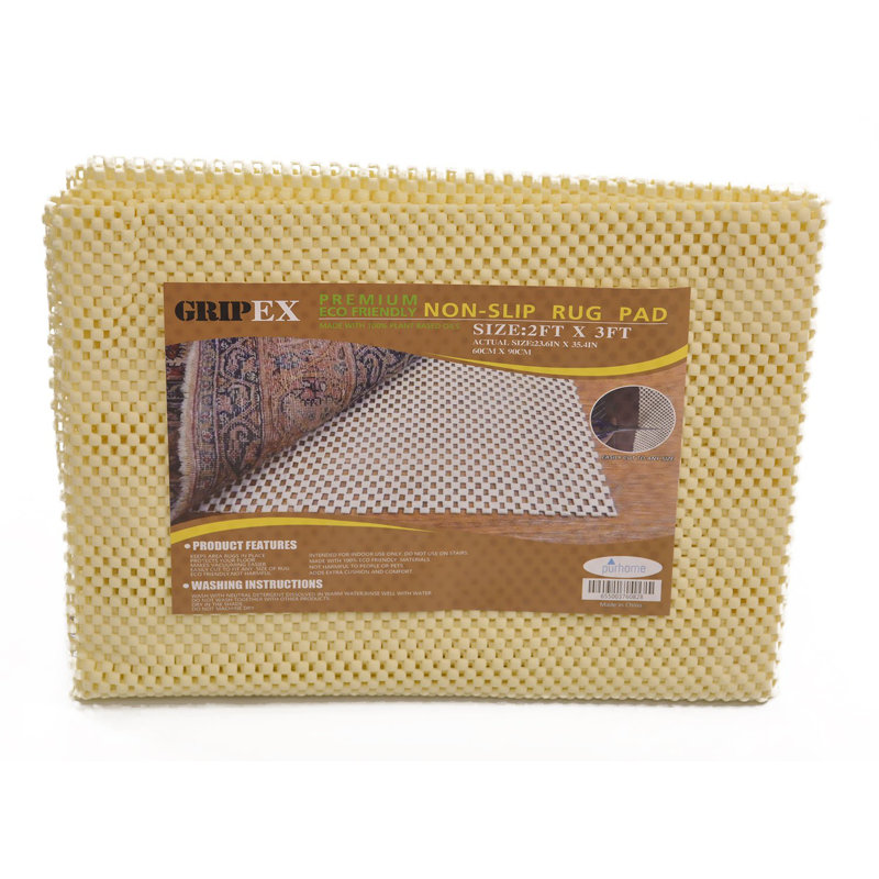 Gaudet Non-Slip Rug Pad, Rectangle 4'11" x 6'11"