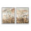 "Cadre abstrait de la nature abstraite" par Vanna Lam, 2 pièces sur toile-284492359