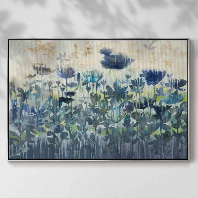 Premier jour du printemps, reproduction d'art sur toile, H 17 po x l 25 po x P 2 po, Argent