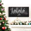 Toile tendue Ho Ho Ho Premium Gallery - prête à être accrochée-261323070