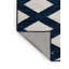 Tapis bleu à carreaux lavable à la machine-2098282418