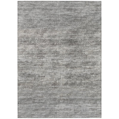 Tapis intérieur / extérieur en polyester tissé à la machine Xheva
