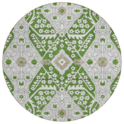 Malek Floral Indoor / Outdoor Rug