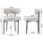 Sherpa Upholstered Metal Dining Chairs-1389094372-1351667554