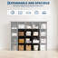 25 Pair Shoe Storage Cabinet