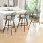 Ensemble de 3 tabourets pivotants modernes rembourrés 30 po-124579613-124579614-124579615