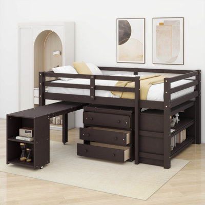 Joquan Kids Full Loft Bed