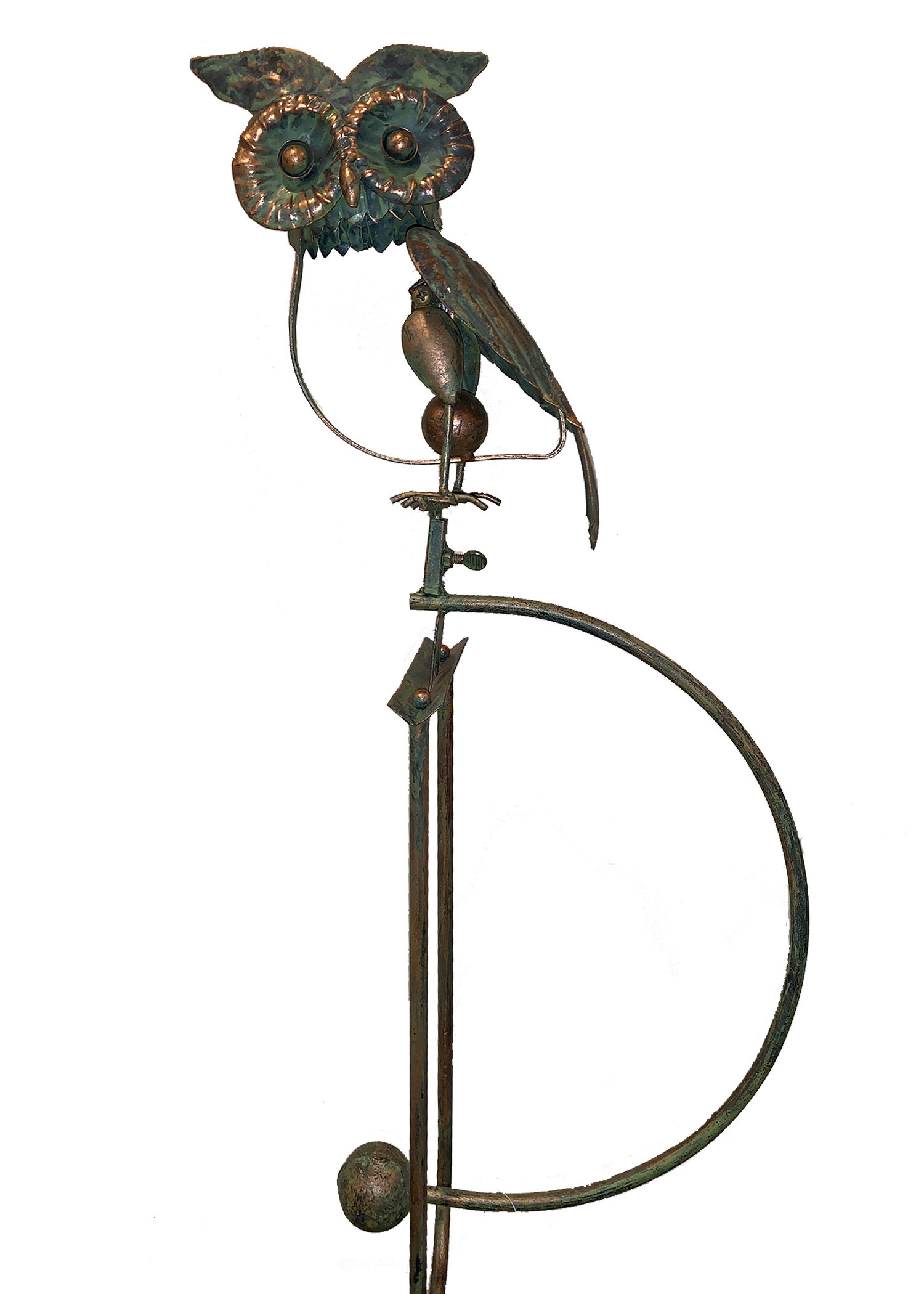 Arlmont & Co. Metal Owl Rocker Stake - Wayfair Canada