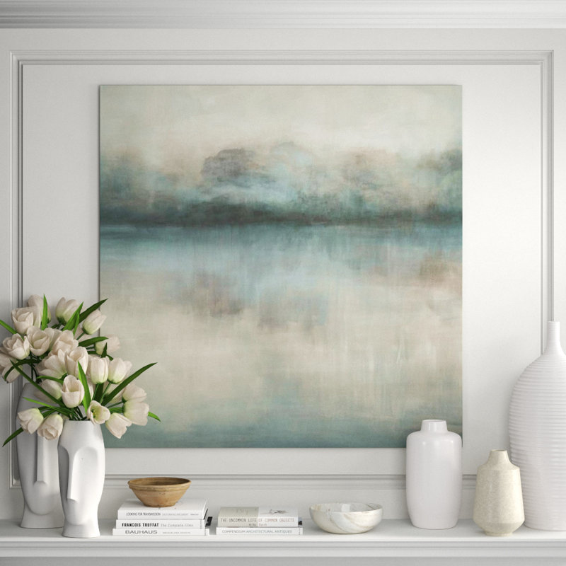 Nice Dream Print by D’Alessandro Léon, Brush Gel, 47" H x 47" W