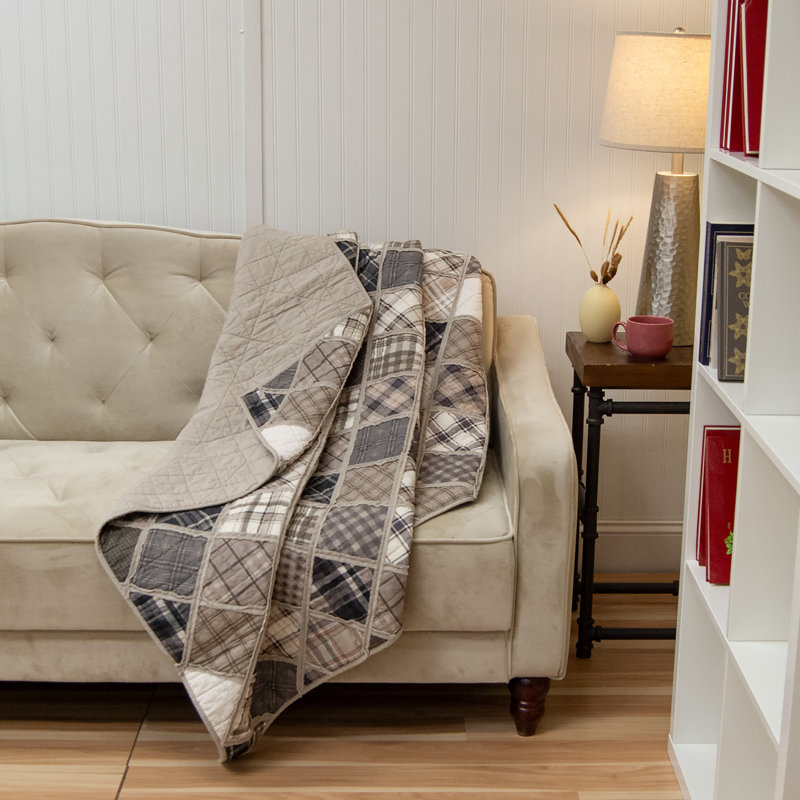 Jeté matelassé en coton Donna