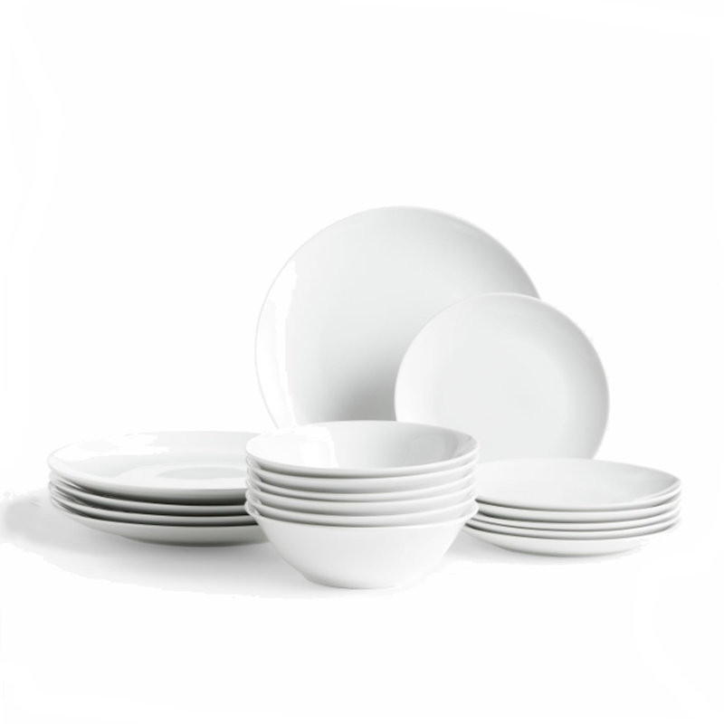 Randi Piece Porcelain Dinnerware Set - Service for 4