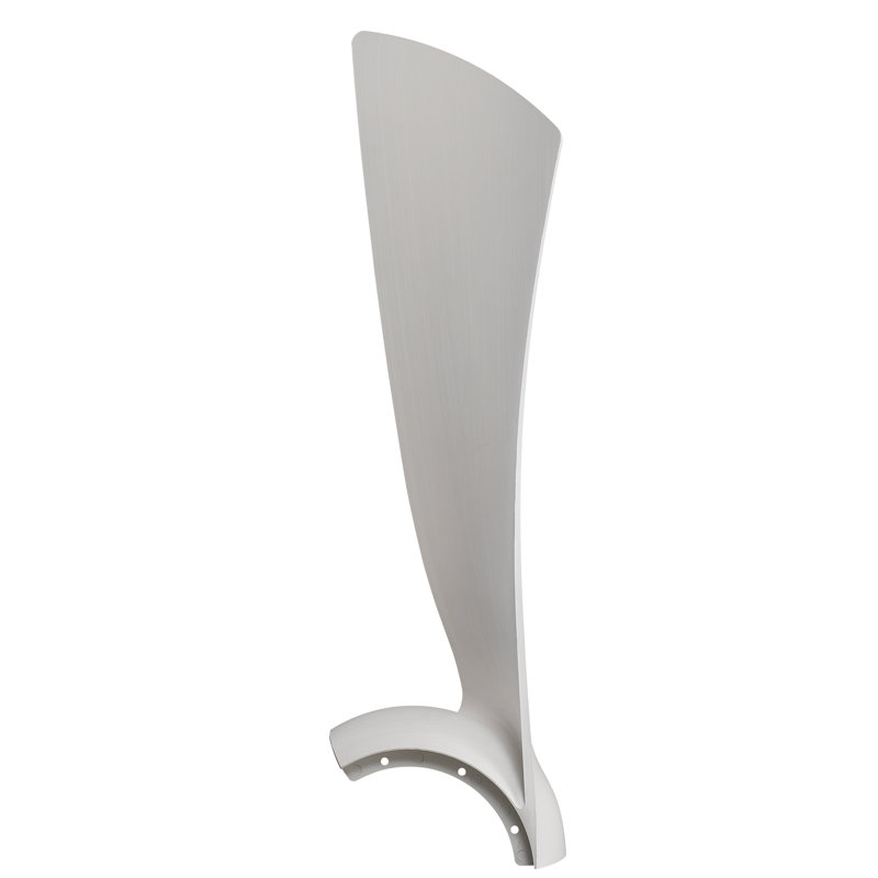 Wrap Custom 60 inch Indoor/Outdoor Ceiling Fan Blade Set of 3 - White Washed, White Washed, 3.54" H x 29.99" W x 8.21" D 