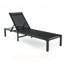 Ensemble de 2 chaises longues d'extérieur Westport avec dossier réglable et structure en aluminium pour une détente confortable
