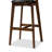Upholstered Counter Stool with Solid Wood Frame-43741950
