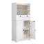 Armoire de rangement autoportante pour salle de bain-1471448067