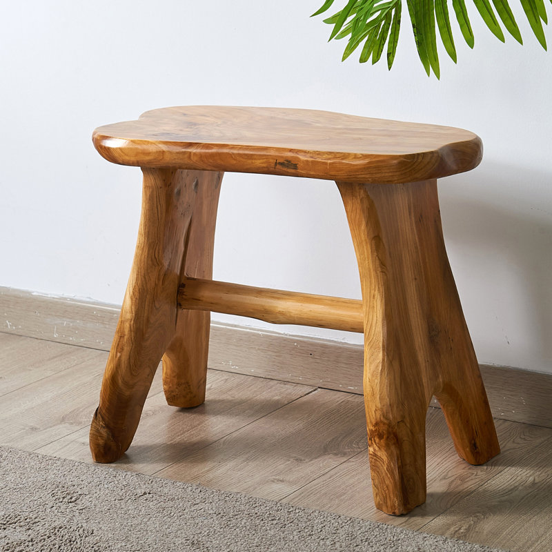 Solid Wood Accent Stool