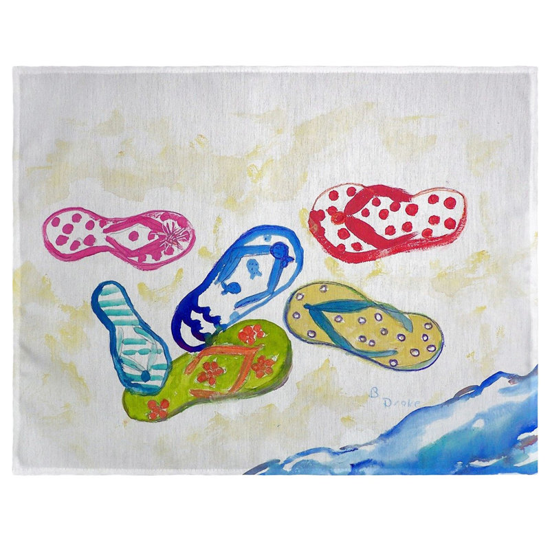 Imani Polyester Abstract Rectangle Placemat