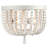 Natoas Solid Wood Flush Mount