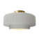 Ceramic LED Semi Flush Mount