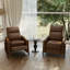 Fauteuil inclinable traditionnel en bois massif Edwin-964800325