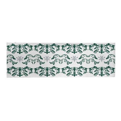 Tapis de couloir blanc