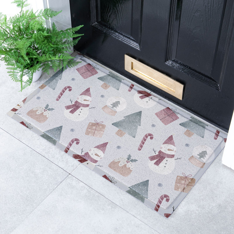 Amalberga Non-Slip Christmas Indoor & Outdoor Use Doormat