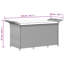 Garden Bench with Cushion Poly Rattan-212513036