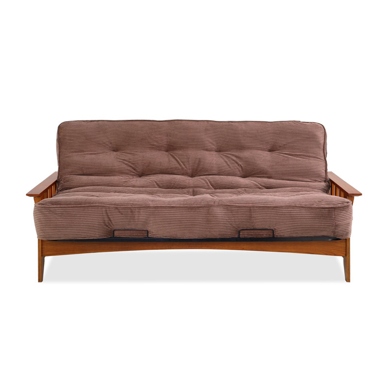 Futon et matelas Mccane, Velours côtelé java