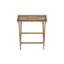 Bureau pliant en bois massif avec rangement et tiroir Bansom-89756887