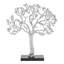 Sculpture d'arbre en aluminium Hakon