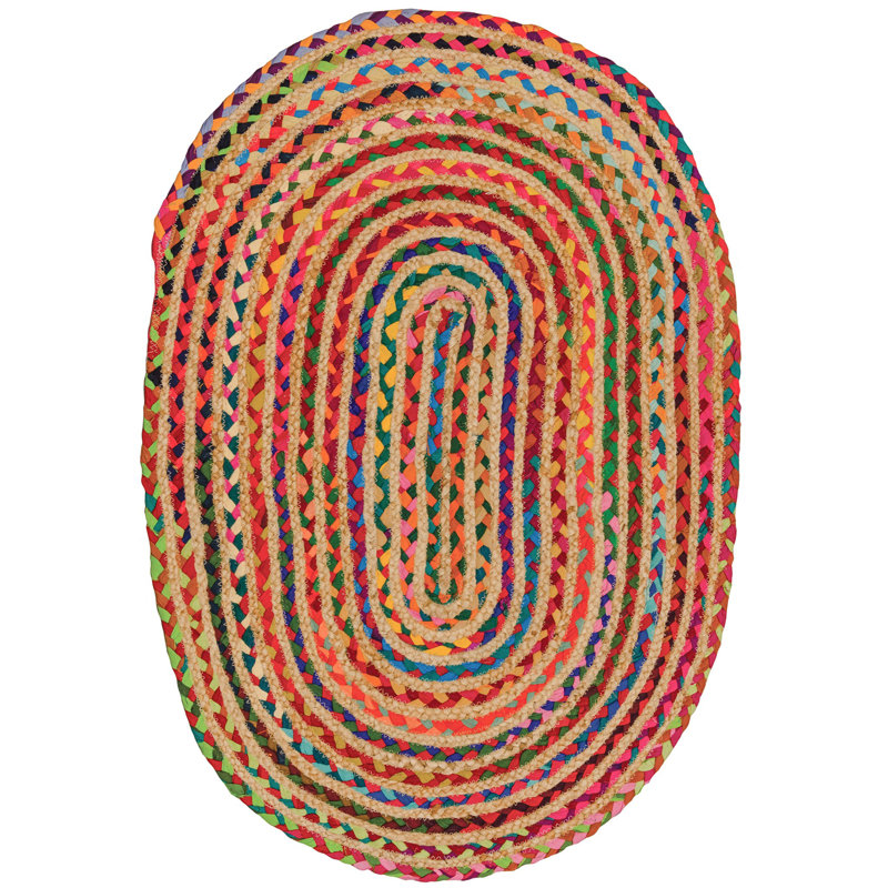 Billyjo Hand Woven Area Rug, Oval 90 x 150cm
