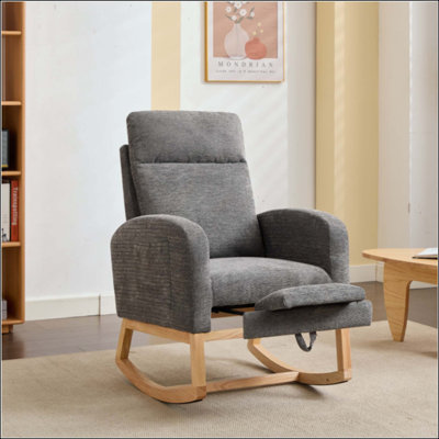 Chaise berçante Modern