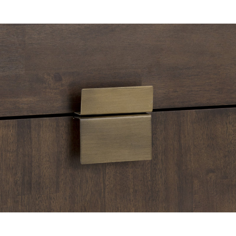 Sadhia 2 - Drawer Nightstand - Brown, Brown