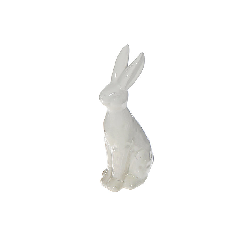 Lapin décoratif en céramique