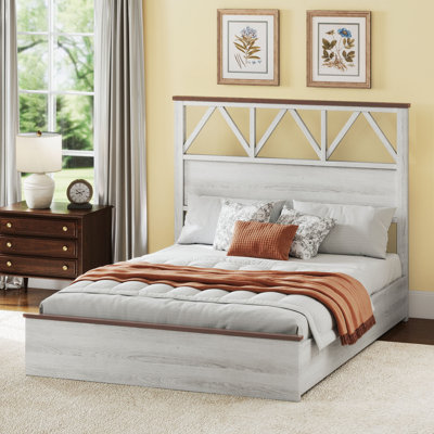 47.2"Farmhouse Platform Bed by Gracie Oaks