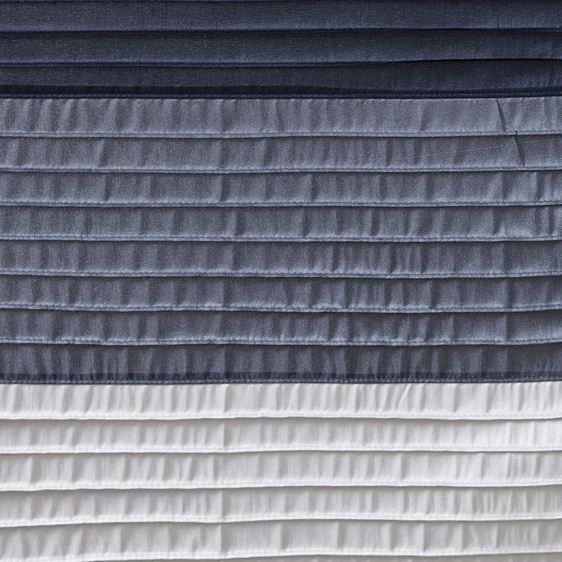 Polyester Shower Curtain Set, Navy