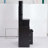 29.2" Small Space Vanity Table with Sliding Mirror, Stool and High Capacity Storage