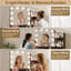 Coiffeuse de maquillage avec miroir lumineux à DEL et 5 tablettes ouvertes pour la chambre à coucher-841558738