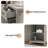 Ensemble de 2 tables de chevet avec tiroirs-1050517900