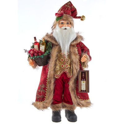 Kringle Klaus Wine Santa